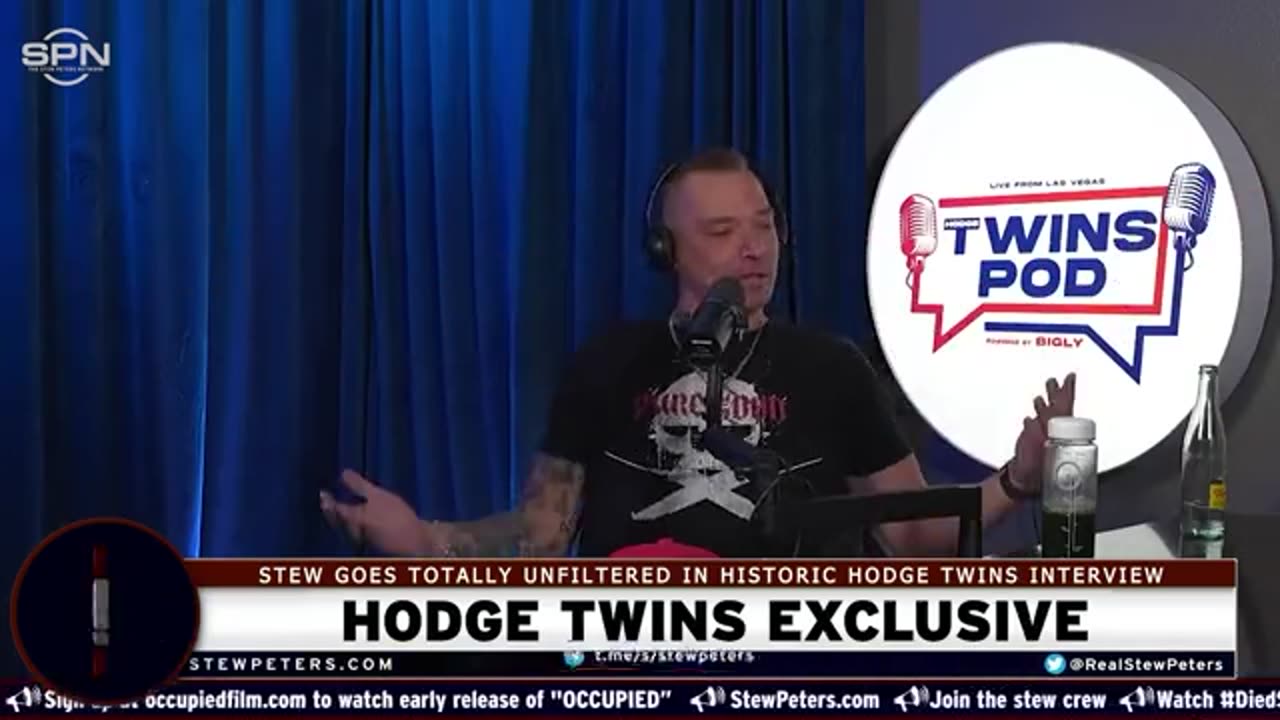 Stew Peters joins Hodge Twins for Totally Unfiltered and Exclusive Interview!