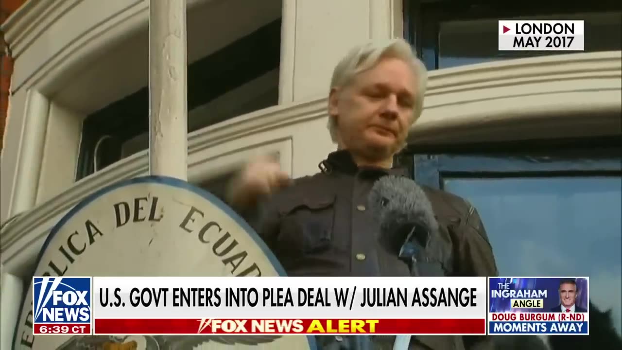 BREAKING: US government enters into a plea deal with WikiLeaks founder Julian Assange