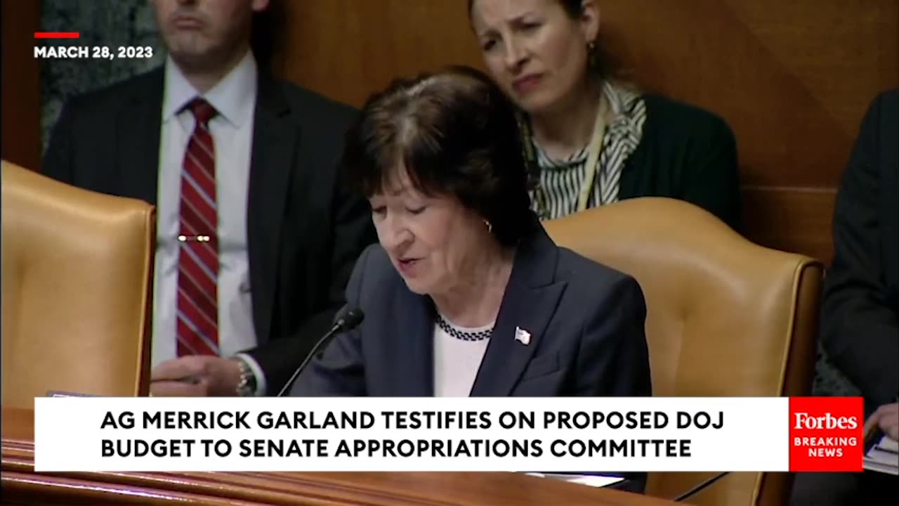 Collins Grills Garland On Biden's Budget Request Of Only 4 New DEA Agents Amid Fentanyl Crisis