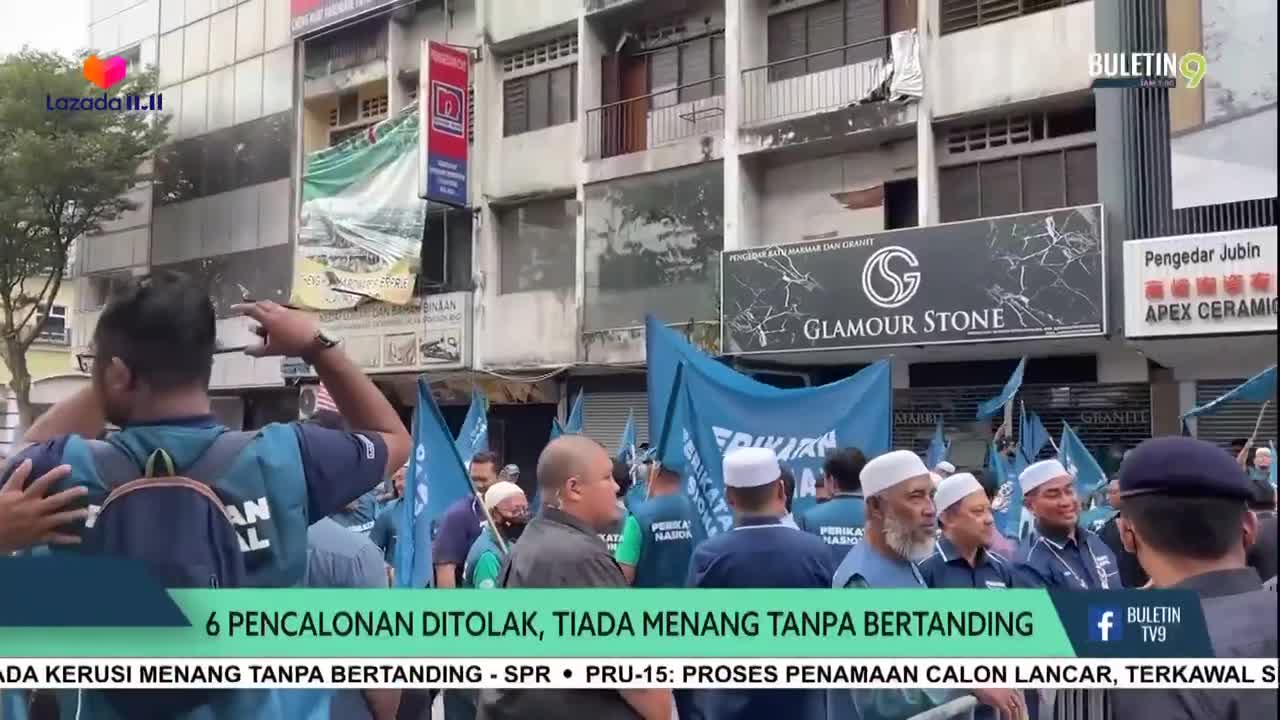 Enam Pencalonan Ditolak, Tiada Menang Tanpa Bertanding