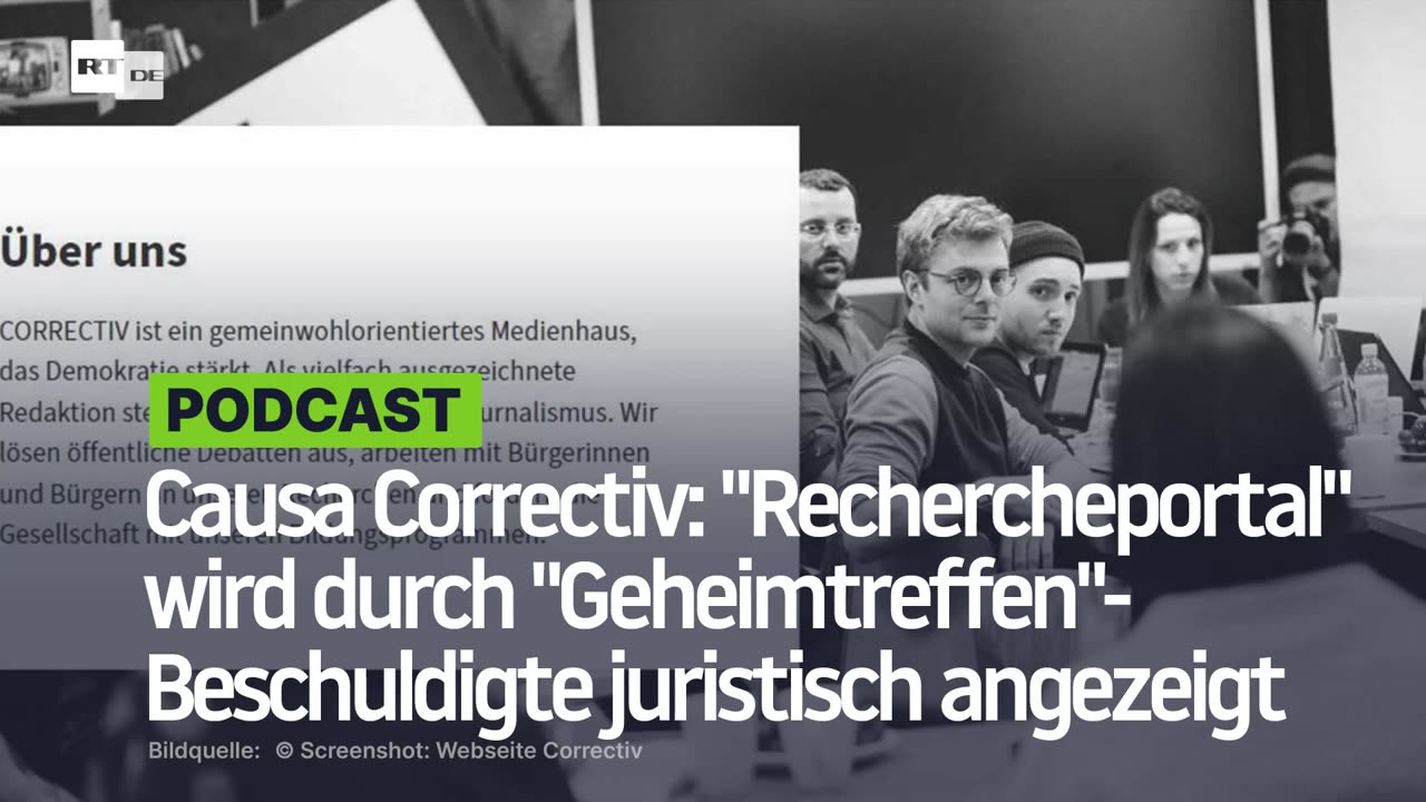 Causa Correctiv: "Rechercheportal" wird durch "Geheimtreffen"-Beschuldigte juristisch angezeigt