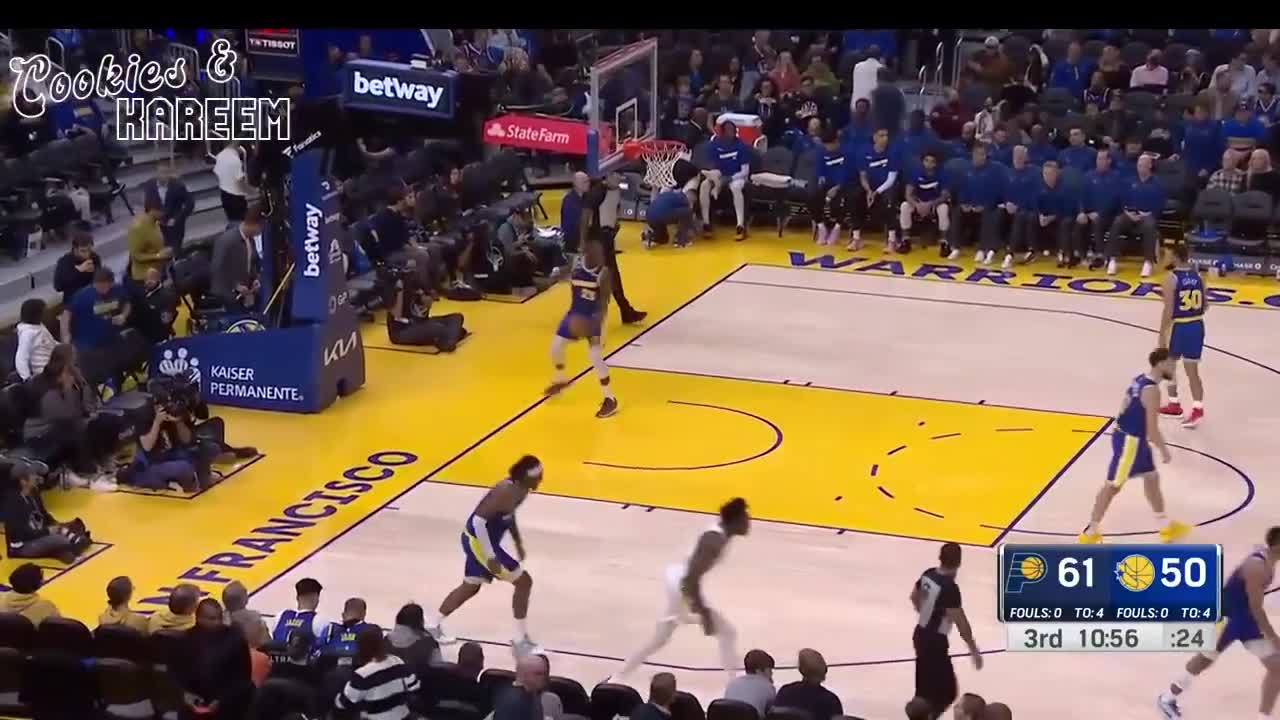 Jalen Smith Highlights Warriors vs. Pacers 5th Dec 2022