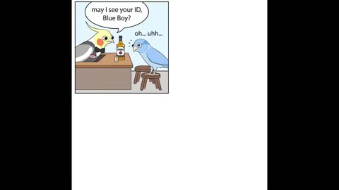 Funny Comics With A Parrot Twist