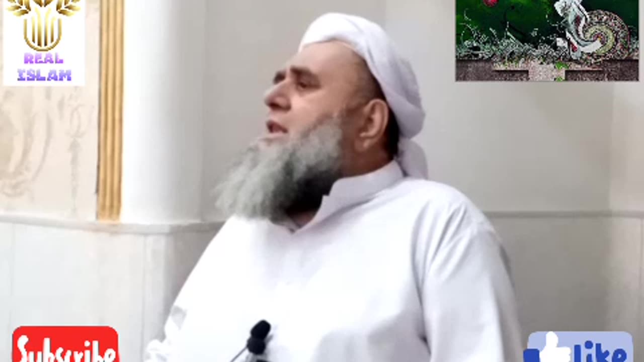 HUZOOR S.A.W. K HAQ MAIN SUB SE PEHLI GAWAHI KIS NE DEE.