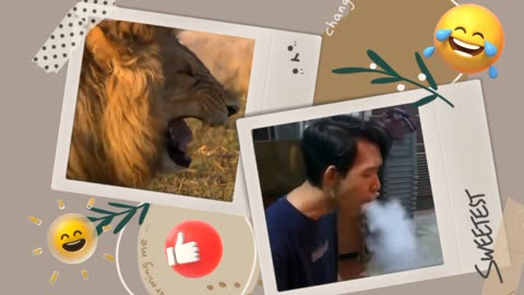 When Cake Eating Goes Wrong: Hilarious Smoke-Breathing Mishap