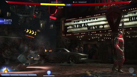 'INJUSTICE 2' Aquaman VS Deadshot [Super Powers]