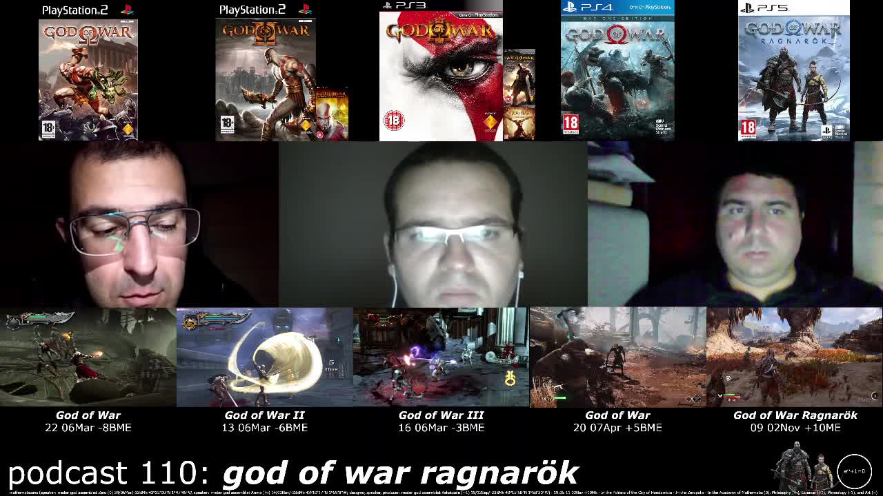 podcast 110: god of war ragnarök