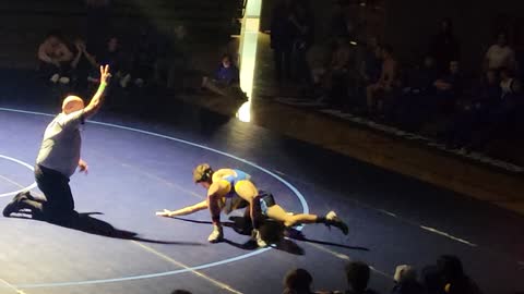 Jesse's match - Lincoln v Oakmont Dual Meet