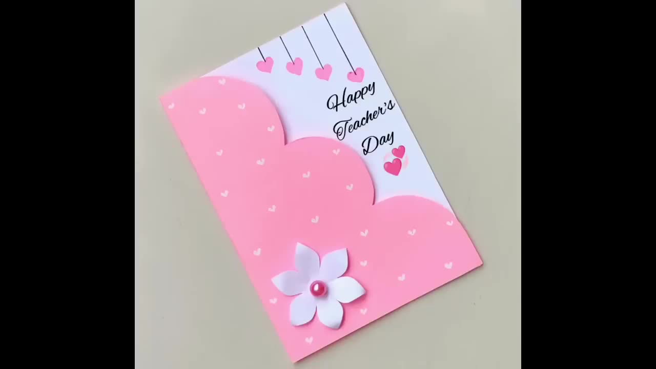 Teacher day card