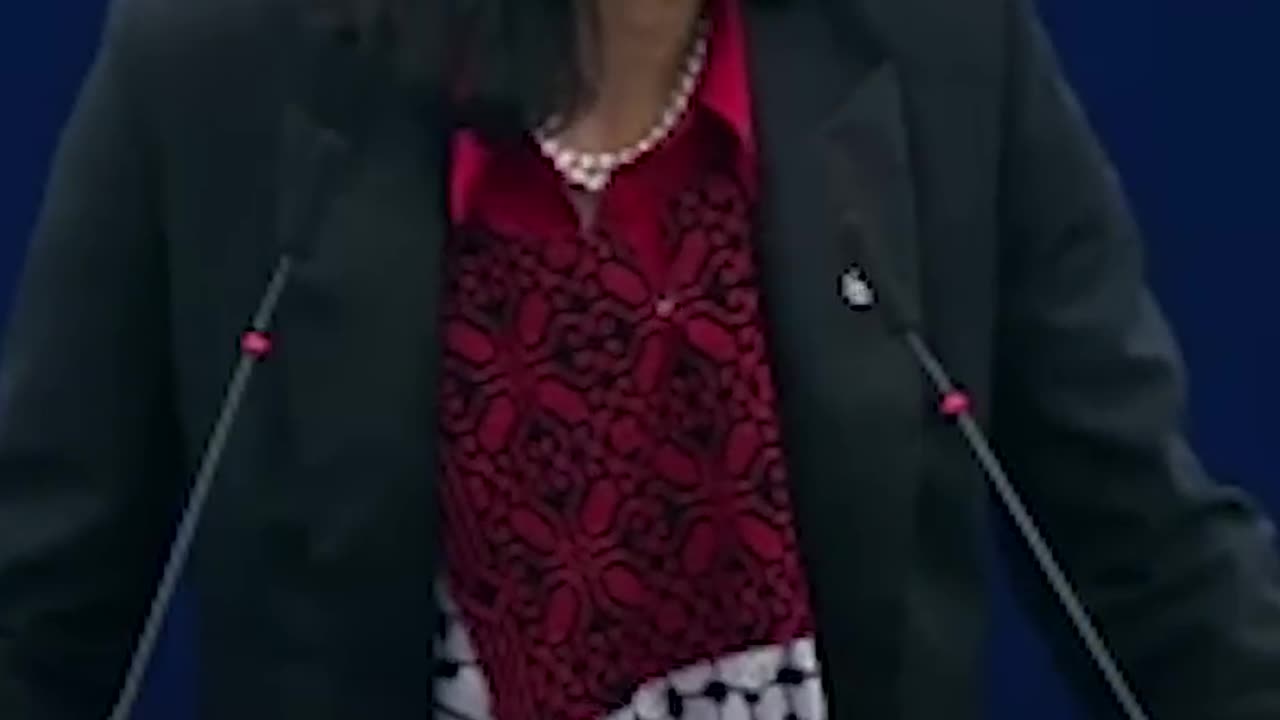 Swedish politician performs silent protest for Gaza at European Parliament.