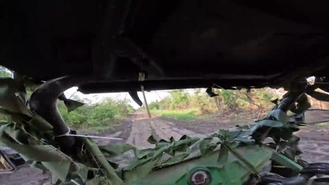 Footage from one of the hottest spots in the Bakhmut direction in Ukraine