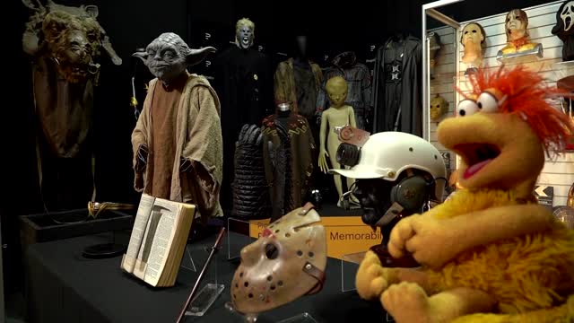 Entertainment memorabilia worth $12.3 million up for auction