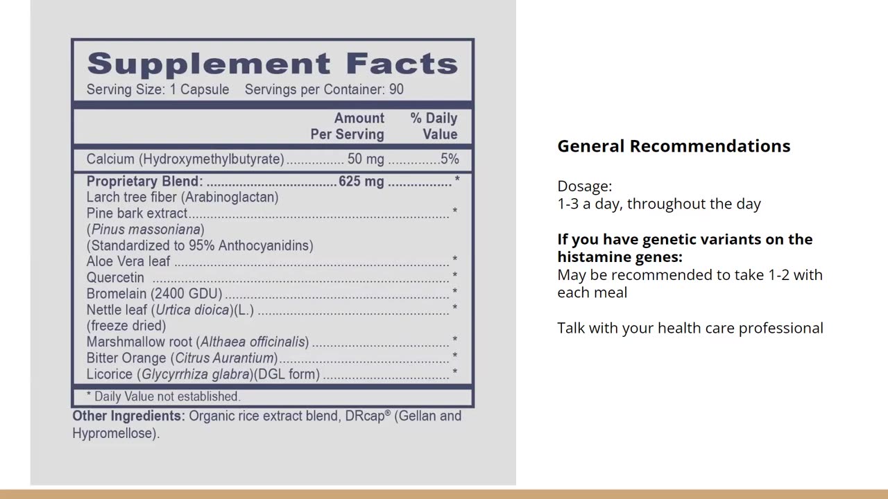 Clear Histamine Scavenger | Conners Clinic