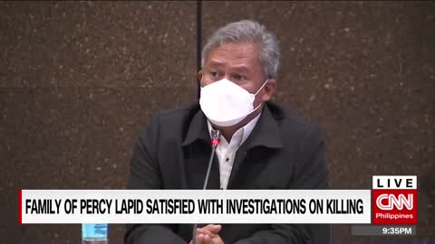 Family of Percy Lapid satisfied with investigations on killing