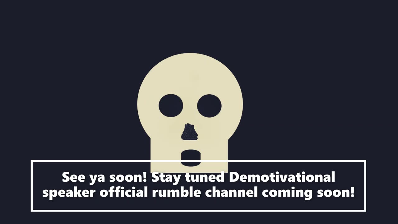 The demotivational speaker is coming soon!