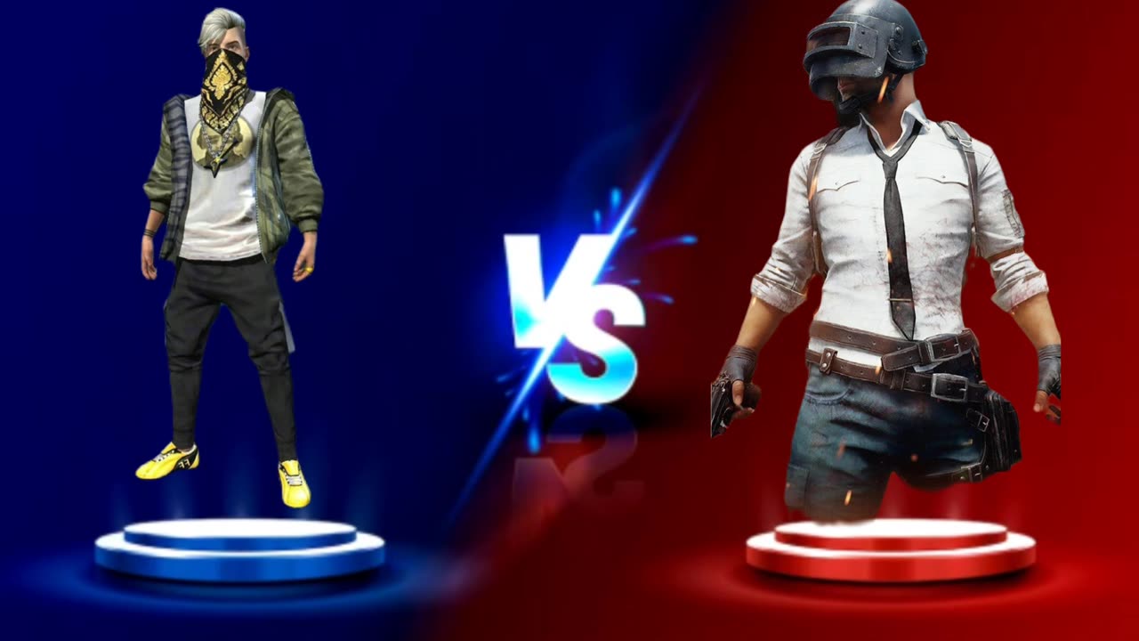 Free fire VS pubg