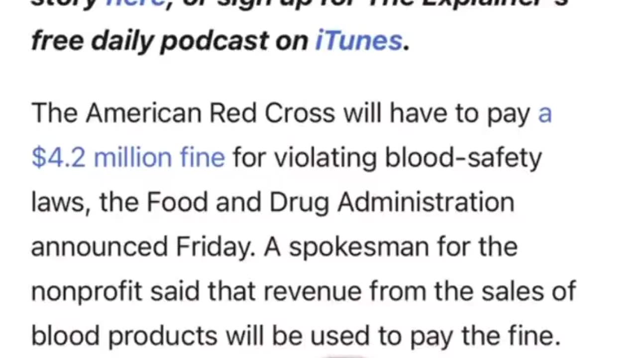 The Red Cross Fraud
