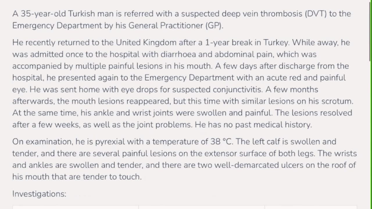 MRCP II Pastest rheum III