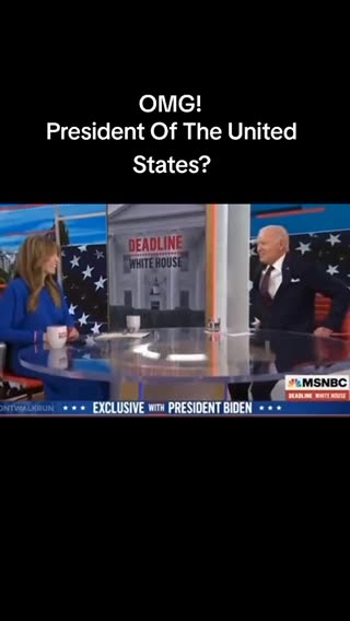 OMG! The President of the United States of America.