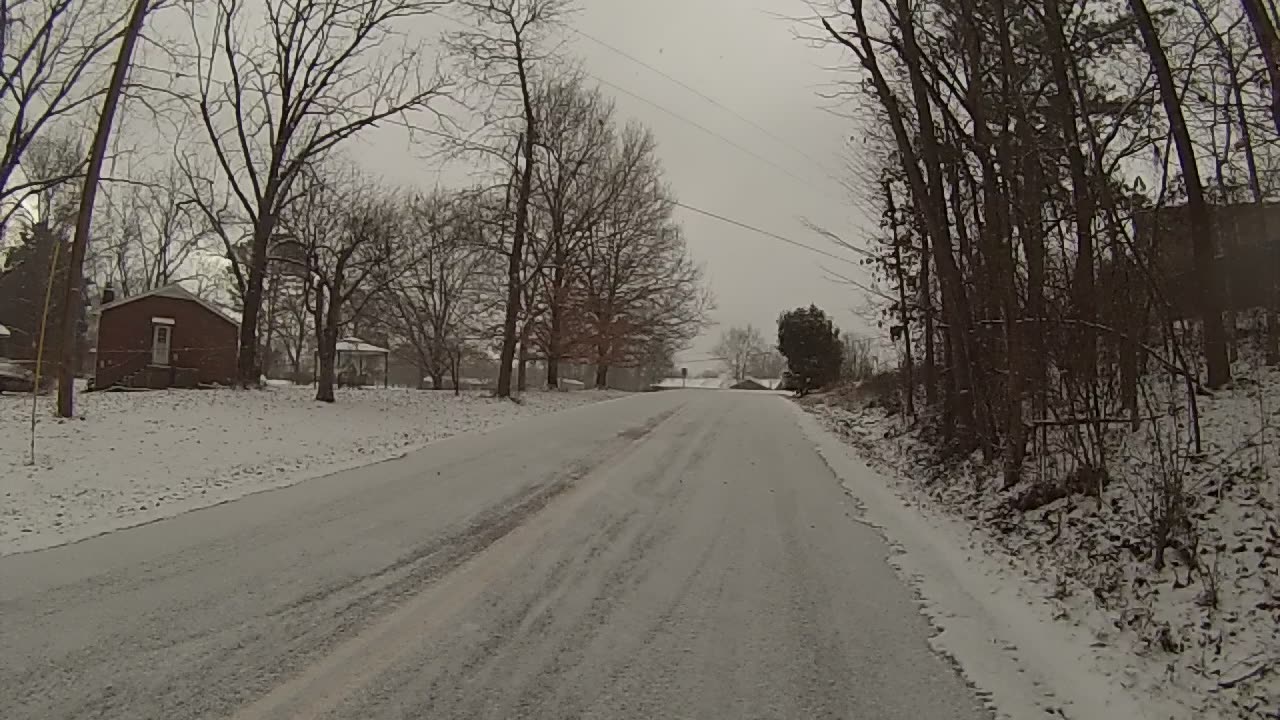 49-year-old man still playing in the snow like a kid