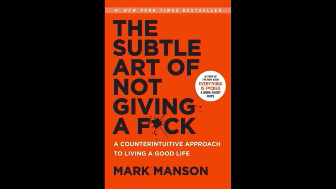 The Subtle Art of Not Giving a F*ck by Mark Manson Audiobook (2016)