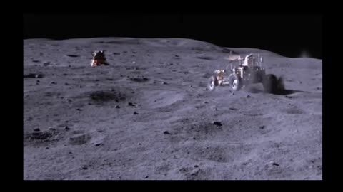 4K-Luner rover vehicle on Moon in 1996