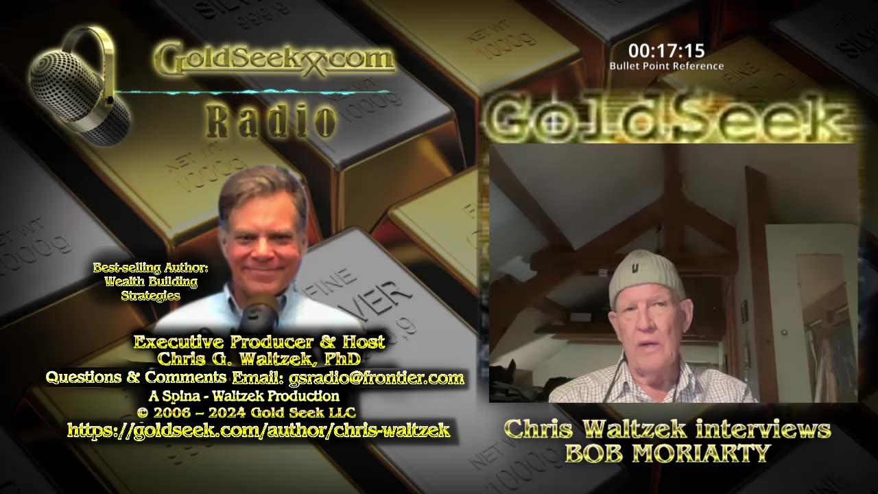 GoldSeek Radio Nugget -- Bob Moriarty: "We are at peak insanity."