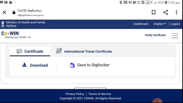 How to download covid certificate Round2fireR2f