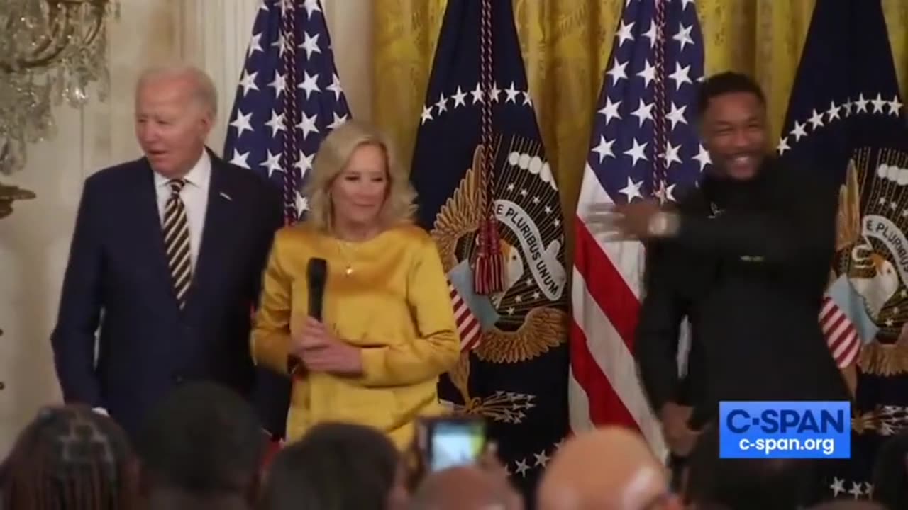 Jill Biden Tells Confused Joe Where To Exit