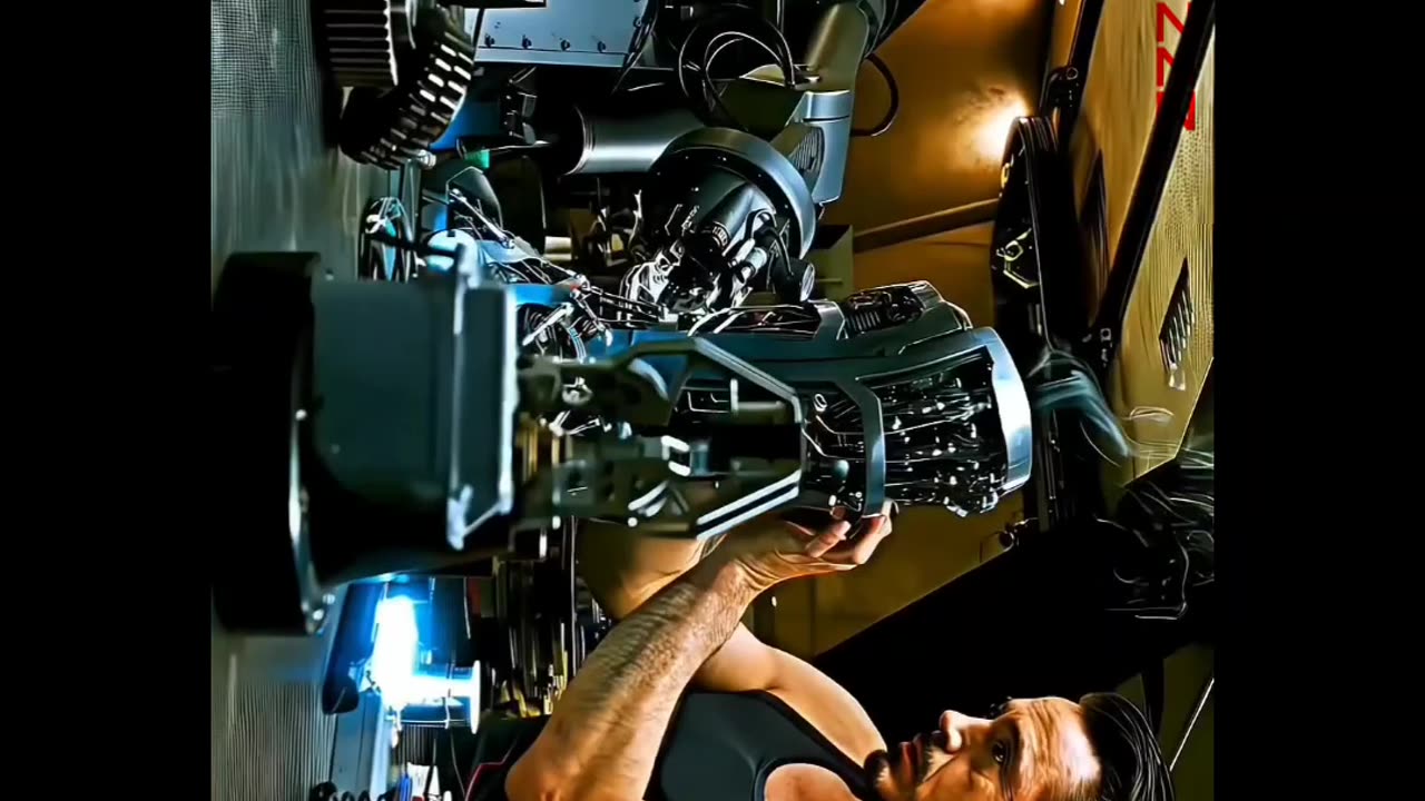 (TONY STARK AS IRONMAN😎✨💪)