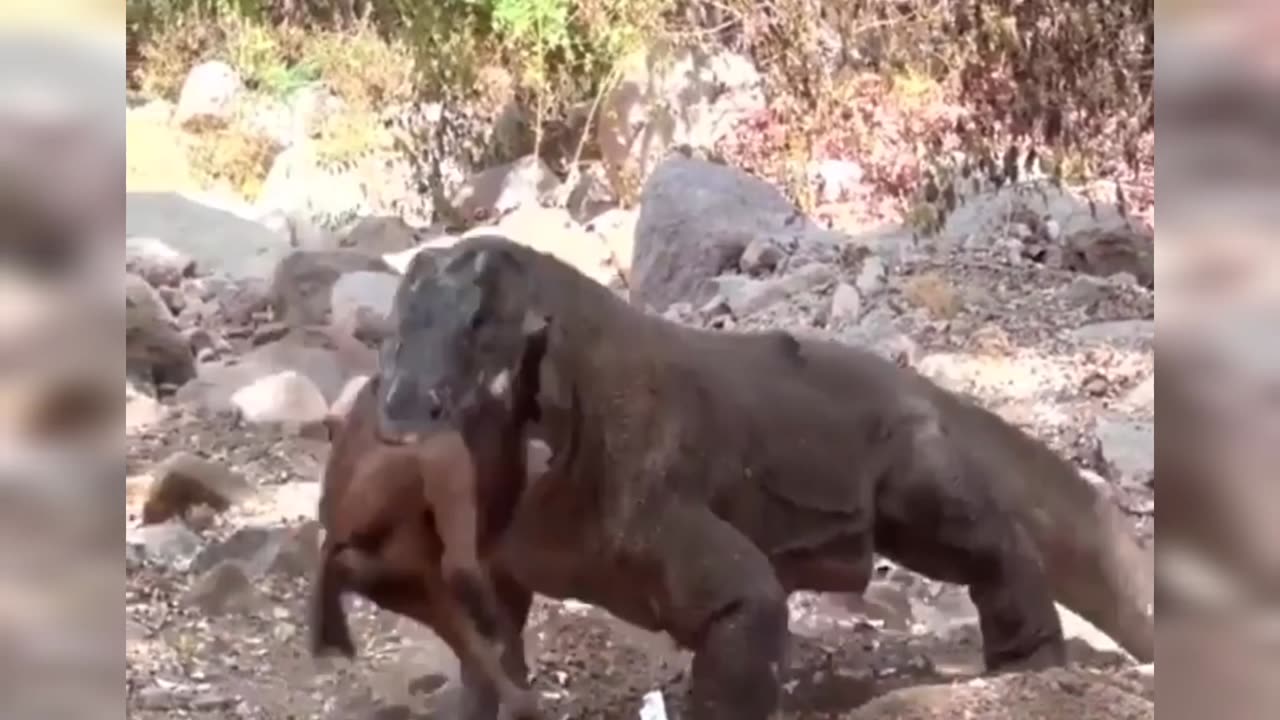 DEAD ANIMATION VS KOMODO DRAGON