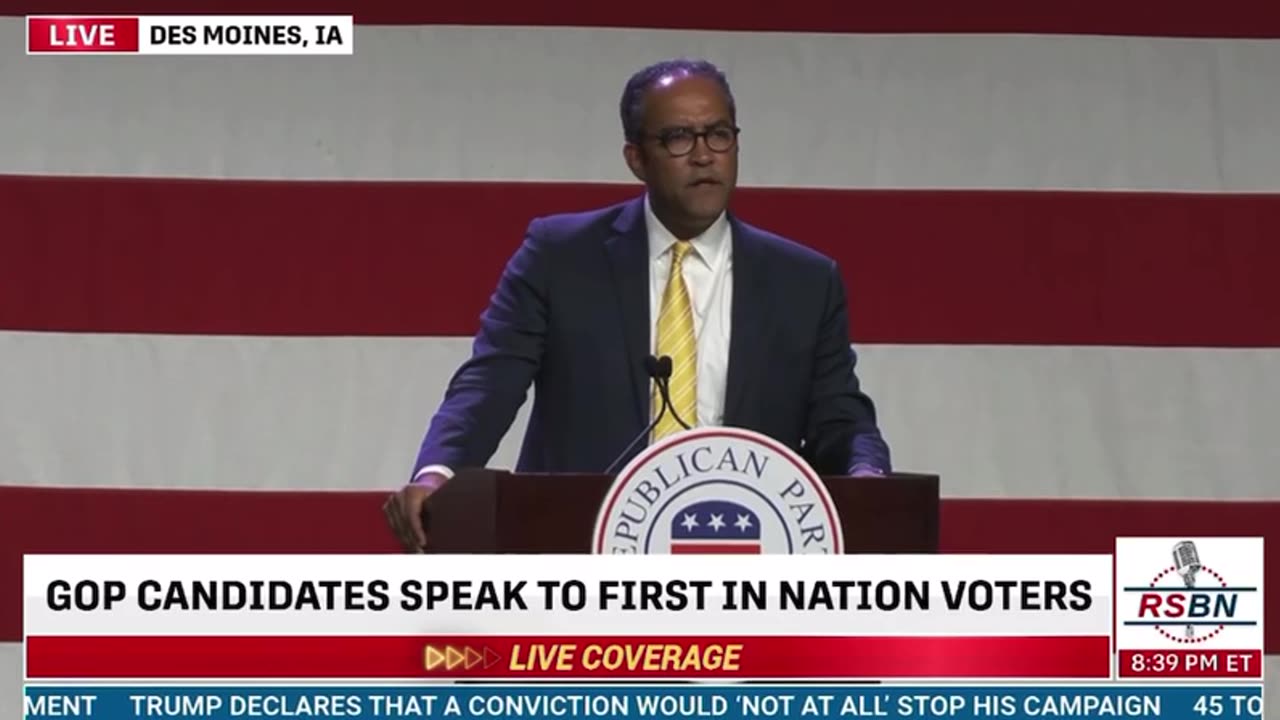 #DesMoines, #Iowa- GOP Candidates Speak to First in Nation Voters