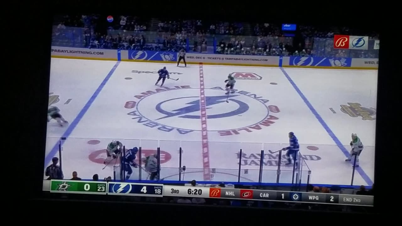 DAL vs TB - Ligbtning Lead 4-0