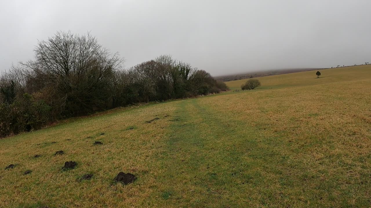 Nice views a a paid campsite. South Devon. GOPRO 20th March 2023