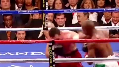 #shorts Floyd Mayweather vs Oscar De La Hoya Boxing Fight