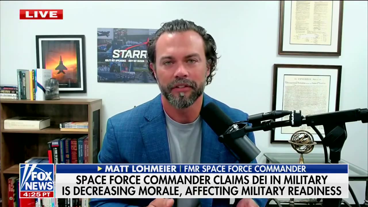 Former Space Force Officer Allegedly Fired Over Opposing DEI Speaks Out