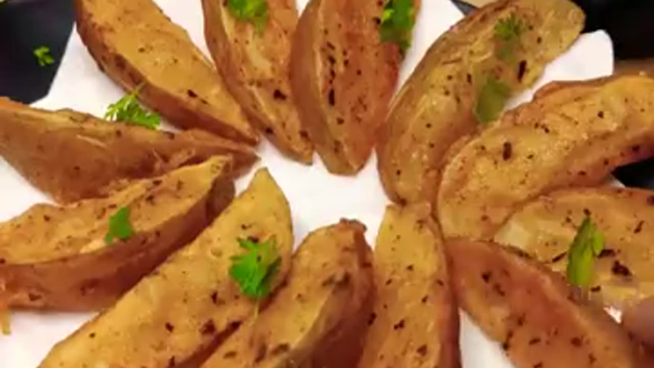 VIRAL Potato Recipe 😱🤯| #shorts #potato #potatowedges #viral #trending #viralfood