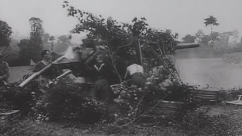 88mm flak guns targeting allied armor in France