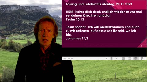 Losung - Wort zum Tag 20.11.2023