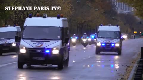 Xi Jinping vs Donald Trump Presidential motorcade comparison