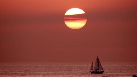 sailboat in the ocean