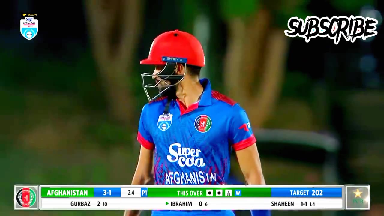 Pakistan vs Afghanistan full match 1st ODI super cola cup ACB