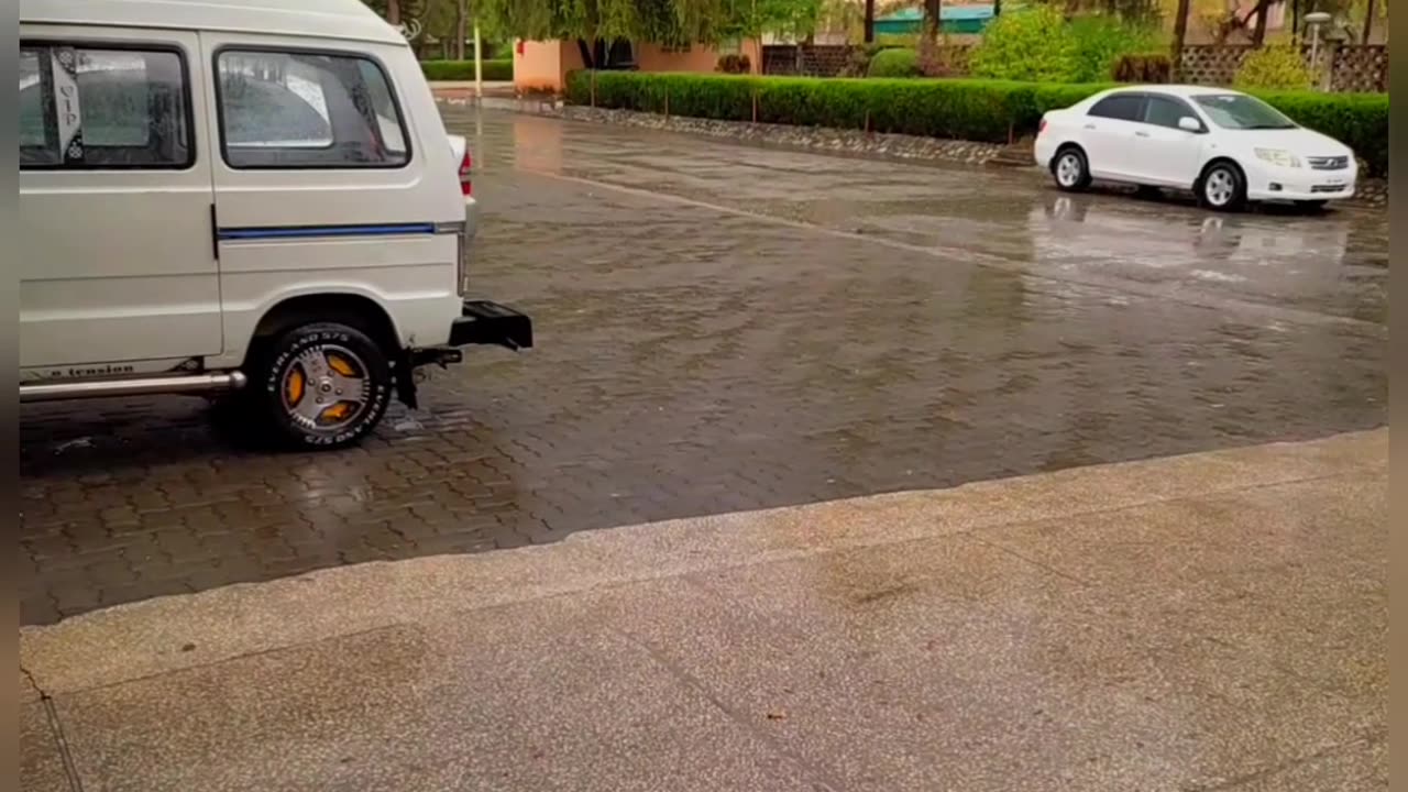 Rain with thunderstorm