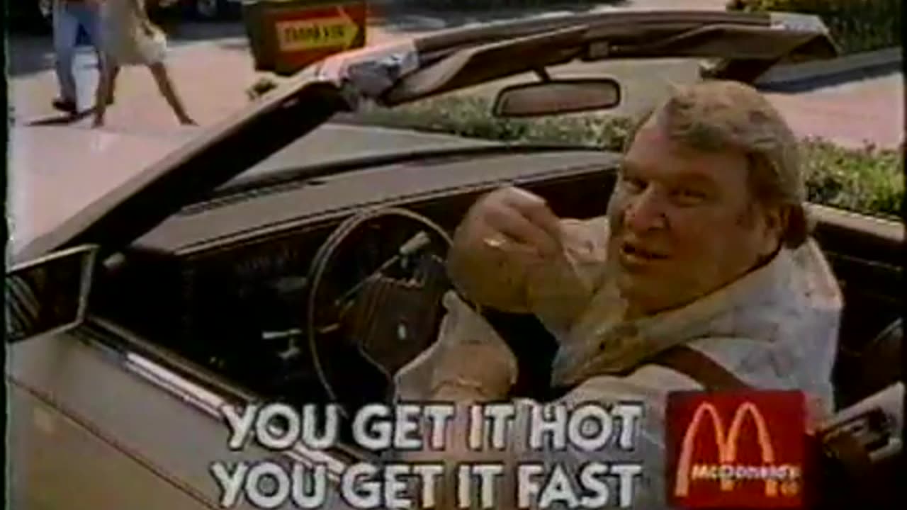July 17, 1986 - Classic John Madden Fast Food Commercial