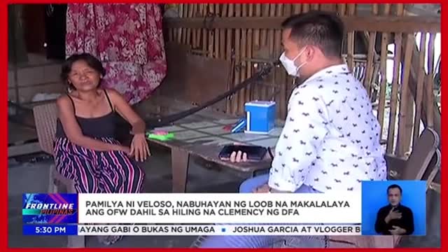 Pamilya ni Mary Jane Veloso, nabuhayan ng loob dahil sa hiling naclemency ng DFA