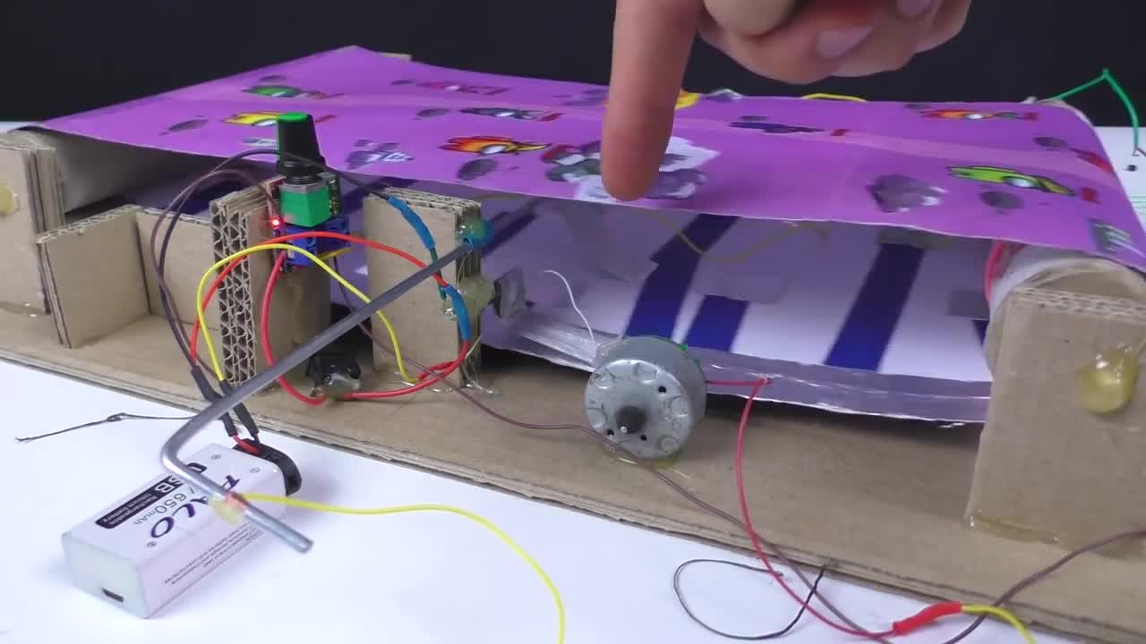 How To Make AMONG US Game From Cardboard
