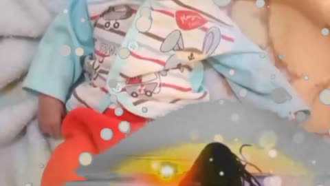 Cute baby girl video