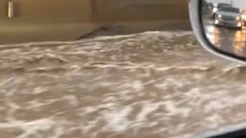 Heavy Flood, Medina Of Hejaz Region, Saudi Arabia | August 22, 2024