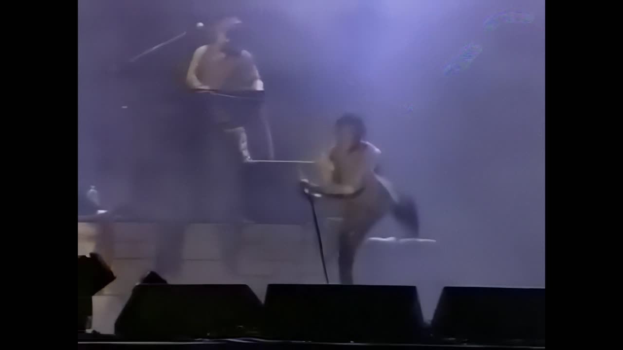 A Ronin Mode Tribute to Nine Inch Nails Live Woodstock 1994 Full Concert AI Digital Remastered 4K