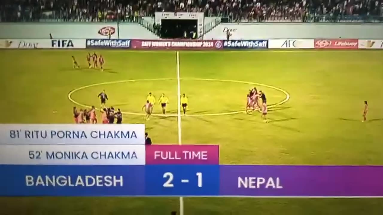 Nepal Vs Bangladesh SAFF WOMEN CHAMPIONSHIP match final 2024